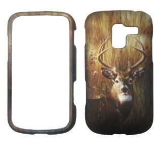 Deer In Field Samsung Galaxy Exhilarate I577 At&t Case Cover Hard Phone Case Snap on Cover Rubberized Touch Faceplates Cell Phones & Accessories