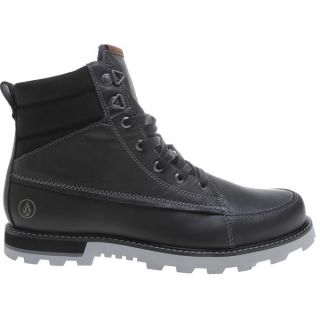 Volcom Sub Zero Boots Gunmetal Grey Leather