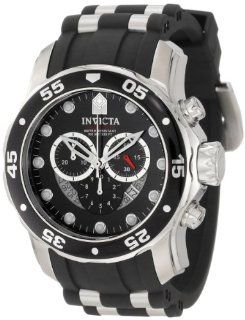 Invicta Men's 6977 "Pro Diver Collection" Stainless Steel and Black Polyurethane Watch Invicta Watches