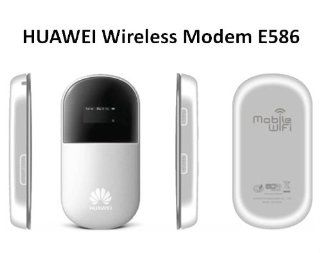 Huawei White E586 Portable Mobile Broadband WiFi for Smartphones, Tablets & Wifi Devices Cell Phones & Accessories