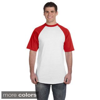 Augusta Sportswear Mens 50/50 Short Sleeve Raglan T shirt