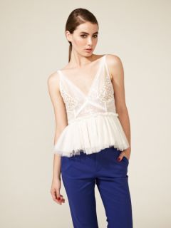 Tiered Ruffle Top by Nina Ricci