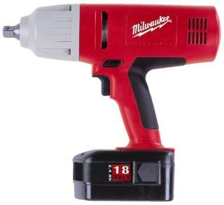 Milwaukee 9079 23 18 Volt Ni Cad 1/2 Inch Cordless Impact Wrench with Vehicle Charger   Power Impact Wrenches  