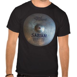 Sabian HH 14inch Hand Hammered Bright Hat Cymbal Tee Shirts