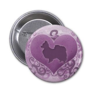 Purple Papillon Valentine Pins