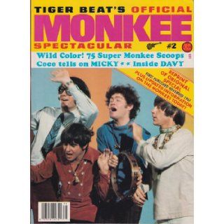 MONKEE SPECTACULAR UPDATED REPRINT #2 The Monkees DAVY JONES Peter Tork MICKY DOLENZ Mike Nesmith 1987 (Tiger Beat's Monkee Spectacular Reprint) Tiger Beat Staff Books