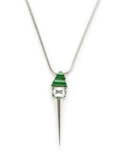 Spike Pendant Necklace by Noir Jewelry