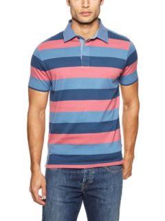 Striped Polo Shirt by Faconnable Tailored Denim