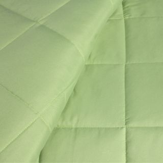 Elite Expressions Down Alternative Bright Blanket Green Size Twin