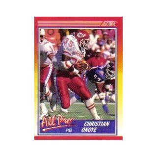 1990 Score #581 Christian Okoye AP at 's Sports Collectibles Store