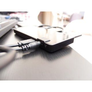 Anker Uspeed USB 3.0 7 Port Hub + 5V 2A Charging Port, with 12V 4A Power Adapter and 4ft USB 3.0 Cable Computers & Accessories