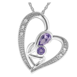 motherly love heart pendant in sterling silver orig $ 129 00 109
