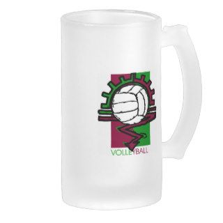 Vintage Volleyball T Shirt Coffee Mug