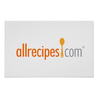Allrecipes Logo Posters