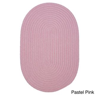 Colonial Mills Anywhere Indoor/ Outdoor Oval Rug (8 X 10) Pink Size 8 x 10