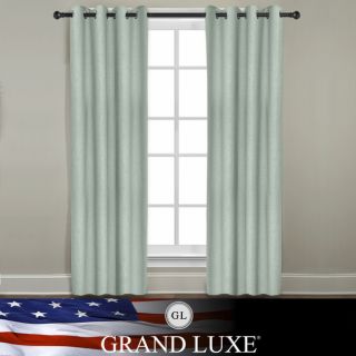 Veratex Grand Luxe Mineral All Linen Gotham Grommet Window Panel