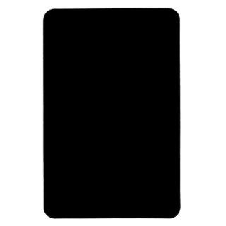 Simply Black Rectangle Magnets