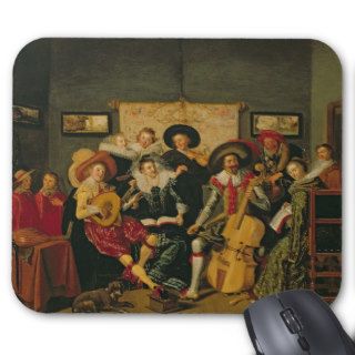 A Musical Party, c.1625 Mouse Pads