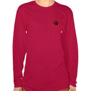Women's Ladybug T shirts Lady's Ladybug Shirts