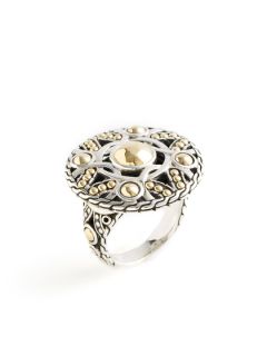 Palu Bulan Gold & Silver Coin Ring by John Hardy