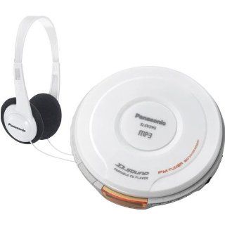Panasonic SL SV590W Personal CD/ Player with D.sound Technology, White   Players & Accessories