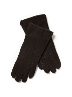 Portugais Suede Gloves by Maison Fabre