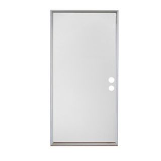 ReliaBilt 37.5 in x 81.75 in Flush/Lauan Composite Wood Door
