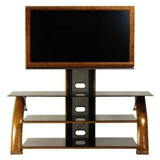 Shop Innovex Glass/Metal 60 Inch TV stand with Mount at the  Furniture Store
