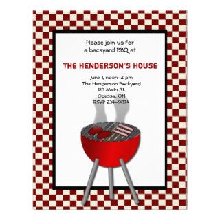Barbeque Party Invitation