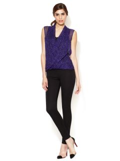 Juliana Cotton Slim Pant by Elie Tahari