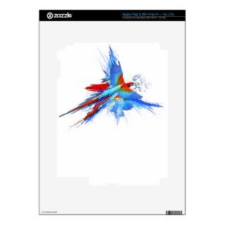 parrot decals for iPad 3