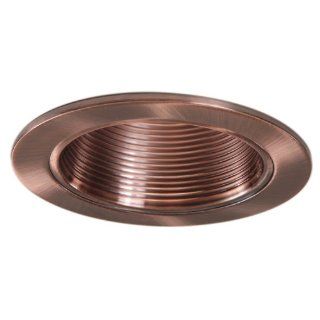 Halo Recessed 953AC 4 Inch Trim Metal with Antique Copper Baffle, Copper   Close To Ceiling Light Fixtures  