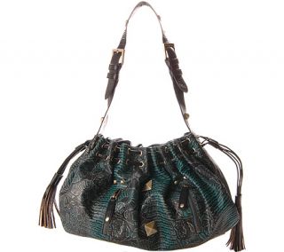 Susan Nichole Funky Floral Drawstring Hobo