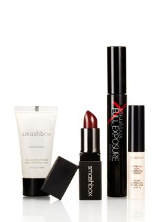 Be Legendary Mocha Lip & Highlight Kit Lipstick, Powder, Mascara, & Primer by Smashbox