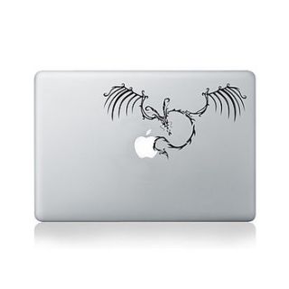 tribal dragonfly decal for macbook by vinyl revolution