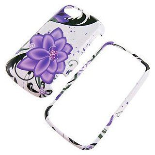Violet Lily Protector Case for Motorola Admiral XT603 Cell Phones & Accessories