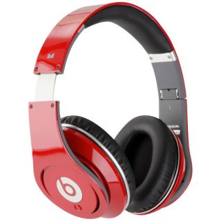 Beats by Dr. Dre Studio HD Headphones   Red       Electronics
