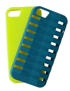 Case Logic CL5 605 Case for iPhone 5   1 Pack   Retail Packaging   Blue/Lime Cell Phones & Accessories