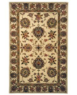 Safavieh Traditions Collection TD606A Handmade Ivory Wool and Silk Area Runner, 2 Feet 6 Inch by 8 Feet   Area Rugs