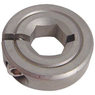 Stafford Manufacturing CTC 604 Hexagon Bore One Piece Shaft Collar 5/8 Hex. Bore, 1.500 O.D. Clamp On Shaft Collars