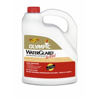 Olympic 1 Gallon Clear Clear Exterior Stain