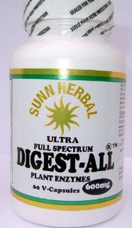 DigestALL   Full Spectrum Plant Enzymes to Aid in Proper Digestion and Nutrient Absorption Health & Personal Care