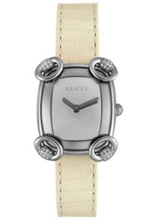 Gucci YA117506  Watches,Womens 117 Cocktail Diamond White Lizard, Luxury Gucci Quartz Watches
