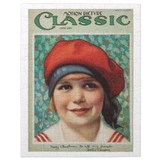 Jackie Coogan 1925 magazine cover puzzle