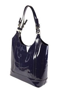 italian patent leather julia handbag by cocoonu
