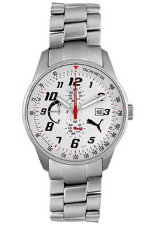 Puma PU000271003  Watches,Mens Race Chronograph Stainless Steel, Chronograph Puma Quartz Watches