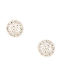1.22 Total Ct. Diamond Disc Earrings by Nephora