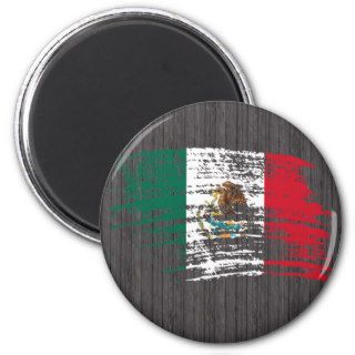 Cool Mexican flag design Refrigerator Magnets