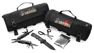 12 Survivors Roll Up Survival Kits