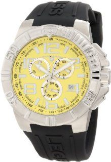 Swiss Legend Men's 40118 07 Super Shield Chronograph Yellow Dial Watch at  Men's Watch store.